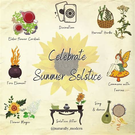 Summer solstice witchcraft ceremonies